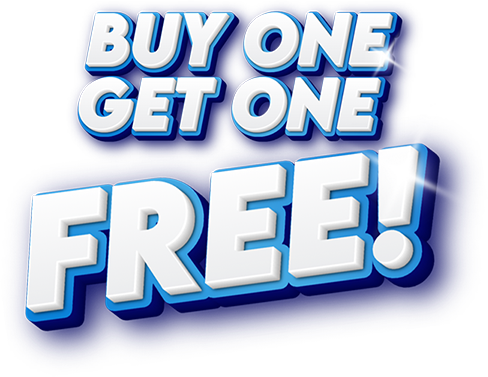 buy 1 get 1 free